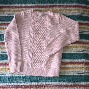 Baby pink knitted sweater